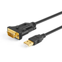 USB to RS232 Adapter with PL2303 Chipset,Gold Plated USB 2.0 to RS232 Male DB9 Serial Converter Cable Support Cashier Register, 2024 - buy cheap