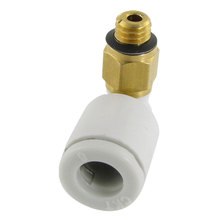 6mm 15/64" Push In to Connect M5 Thread Elbow Quick Pneumatic Fitting 2024 - buy cheap