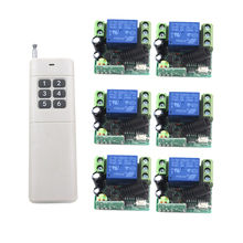 Lâmpada Interruptor De Controle Remoto 12 V 1CH Auto-lock ON/OFF Sem Fio Inteligente 12 V 10A Receptor Transmissor SKU: 5252