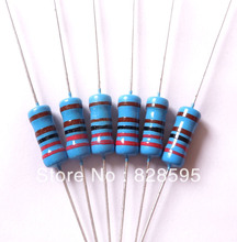 Resistencias de película de Metal, 1w, 2,2 k, ohm, 2k2, ohm, 2200 ohm, marca nueva 100% original, resistencia +/- 1% (200 Uds.) 2024 - compra barato