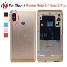 Para Xiaomi Redmi Note 5 Note5/Note 5 Pro Housing 5,99 "cubierta de repuesto trasero de puerta de batería de Metal con botones 2024 - compra barato