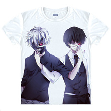 Tokyo Ghoul T-shirt kawaii Japanese Anime t-shirt Handmade Manga Shirt Cute Cartoon Ken Kaneki Cosplay shirt 40398938927 tee 108 2024 - buy cheap