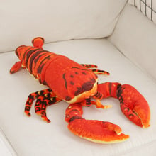 lovely cartoon lobster plush toy about 45cm red lobster soft doll kid's toy birthday gift b2855 2024 - buy cheap