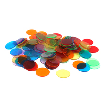 120pcs 3cm Plastic PRO Count Bingo Chips Markers for Bingo Game Cards Carnival Bingo Games 6 Colors 2024 - buy cheap