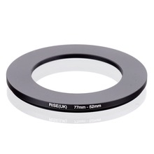 RISE(UK) 77mm-52mm 77-52mm 77 to 52 Step down Ring Filter Adapter black 2024 - buy cheap