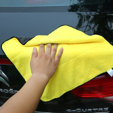 Car Care Polishing Washing Towels Washing Drying Microfiber Towel Plush Thick Car Cleaning Cloth Fiber Polyester Plush 2024 - buy cheap