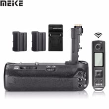 Meike-empuñadura de batería MK-6D2 Pro, cargador de batería con Control remoto integrado de 2,4G para Canon 6D Mark II como LP-E6 2024 - compra barato