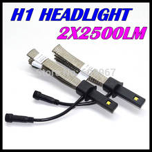 H3 h11 9005 9006 h7 LED Headlight 40W 5000LM Car Fog Light Head LED Lamp car styling 12V 6500K White car led headlight 12-24v 2024 - buy cheap
