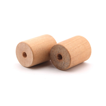 SANSHOOR Free Shipping Natural Unfinfished Wood Spacer Beads Tube Column Wood For Jewelry Making 100Pcs/lot 25mm x 2mm MT-007 2024 - buy cheap