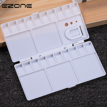 EZONE 25 Grids Palette Large Art Paint Tray Artist Oil Watercolor Plastic Palettes For Gouache Acrylic Painting Drawing Supply 2024 - buy cheap