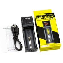 Liitokala carregador de bateria para 18650 26650 20700 18350 lifepo4 16340 v, carregador inteligente de bateria recarregável 2024 - compre barato