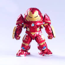Marvel Мстители халкбастер Милый Железный человек супер герой ПВХ фигурка Коллекционная модель игрушки 10 см 2024 - купить недорого