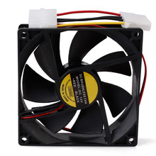 Ventilador de refrigeración silencioso para PC, carcasa de 90x90x25mm, 12V, 4 pines, 90mm 2024 - compra barato