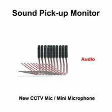 Câmera de segurança cctv com microfone e áudio, monitor de alta sensibilidade, mini câmera de segurança, microfone, sistema cctv 2024 - compre barato