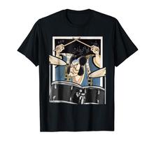 Drummer Tshirt Drumsticks Drummer Shirt Funny Gift Samurai Homme 2019 New Print T Shirt Mens Short Sleeve Hot Band T Shirts 2024 - buy cheap