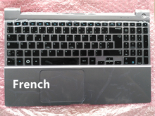 Francês/América/Português layout Novo laptop teclado com touchpad descanso de mãos para a Série SAMSUNG 7 700Z5B 700Z5A 15.6" 2024 - compre barato