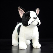 Fancytrader Simulated Anime Bulldog Plush Toys Lifesize Vivid Animals Dogs Doll Kids Gift Home Decoration 25cmX20cm 2024 - buy cheap