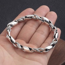 2019 New 100% 925 Sterling Silver Best Friend Survival Chain Bracelet Vintage Enfant friendship Girl Bracelet Bangle Jewelry 2024 - buy cheap