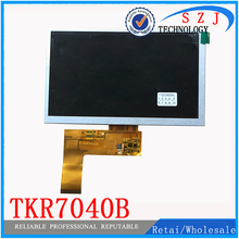 Original 7 "polegadas 40pin lcd GL070009T0-40 TKR7040B tela LCD Capacitiva Digitador Sensor Frete Grátis 2024 - compre barato