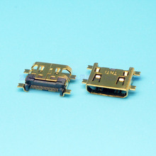 20pcs/lot Gold-plating HDMI Female Jack Socket 19pin Connector,MINI HDMI C Type Socket free shipping 2024 - buy cheap