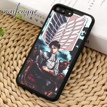 Чехол для телефона maifengge Levi Ackerman для iPhone 5 6s 7 8 plus 11 pro X XR XS Max Samsung Galaxy S6 S7 edge S8 S9 S10 2024 - купить недорого