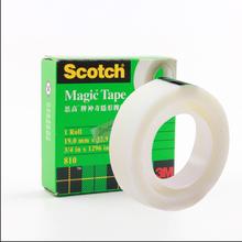 3M Scotch 810 Magic tape Invisible tape adhesive Student Stationery1.27/ 19mm* 10m/33m 2024 - buy cheap