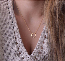 Timlee N145 Free shipping metal Round Circle Short Necklaces Wholesale HY 2024 - buy cheap