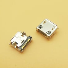 200 piezas Mini micro USB puerto de carga toma de corriente para Samsung C3322 conector USB Micro USB enchufe DIP4 Reparación de repuesto 2024 - compra barato
