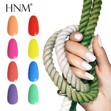 HNM 8 мл чистый цвет супер гель для ногтей лак 194 цвет УФ светодиодный отмачиваемый счастливый стойкий гель для ногтей Гибридный гвоздь художественный лак шлифовальная губка 2024 - купить недорого