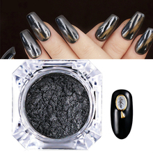 Chameleon Mirror Nail Glitters Powder Chrome Pigment Manicure Varnish Nail Art Black Gel Polish Base Color Needed 2024 - buy cheap