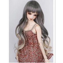 BJD Wig 1/3 1/4 Synthetic Hair for Dolls Accessories,Beautiful Long Wavy High Temperature Doll Hair for Dolls Toys Accessories 2024 - buy cheap
