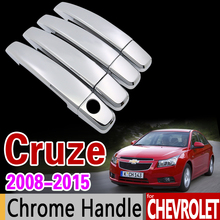 Car Chrome Door Handle Cover Trim Set for Chevrolet Cruze J300 Holden 2008 2009 2010 2011 2012 2013 2014 2015 Chevy Accessories 2024 - buy cheap