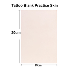 20cm X 15cm Blank Tattoo Practice Skin Sheet for Needle Machine Eyebrow Training Skin Blank Eyebrow Lips Artificial Soft Leather 2024 - buy cheap