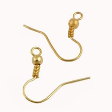 Fashion  About 100 Pcs Gold Silver Bronze Color Ear Wire Hooks Jewelry Finding Components Earrings For DIY Earring Accessories 2024 - buy cheap