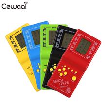 Classic Tetris Hand Held LCD Game Toy Fun Brick Game Riddle Educational Toys Random Color 2024 - buy cheap
