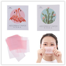 New 50Pcs/Pack Face Clean Oil Absorbing Blotting Papers Flamingo Makeup face Beauty Tools face Cleanser Face Tool 2024 - buy cheap
