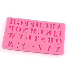 Alphabet Letters Silicone Mold Jelly Candy Pudding Chocolate Mould DIY Pastry Tools Bakeware Fondant Mold Cake Decoration Tool 2024 - buy cheap