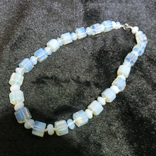 3pcs Natural Stone Opalite Green Turquoises Onyx Beads String Necklace Multicolor Multisection Beads String Energy Necklace Free 2024 - buy cheap