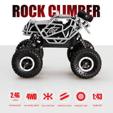 Remote Control Car 2.4G 4CH 4WD Climbing RC Car Radio Controlled Machine Bigfoot Cars Toy Model Off-Road Vehicle 2024 - buy cheap