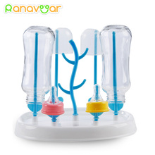 Useful Baby Bottle Drying Rack Simple Tree Shape Cleaning Dryer Drainer Detachable Useful Infant Milk Cup Nipple Pacifier Holder 2024 - buy cheap