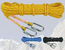 40-50M  10.5MM 2700KG CE quality fast descend static rope aerial work safety insurance  sport harness, outdoor wire rope 2024 - buy cheap