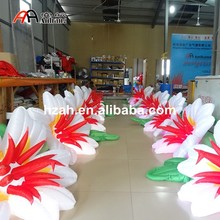 Beautiful Lighted Inflatable Flower Chain for Wedding and Party 2024 - buy cheap