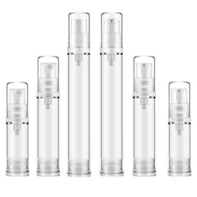 12pcs Empty Travel Bottles Lotion pump airless container Refillable Plastic Cream packaging Bottle 5/10/12/15ml 2024 - buy cheap