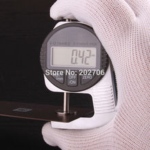 Herramienta de medición de Medidor De Espesor Digital, rango de 0-0-12.7mm, resolución de 0,01mm, medidor de espesor 2024 - compra barato