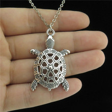 Trendy Sea Turtle Tortoise Necklaces Ocean Animal Pendant Women Men Unisex Christmas Gift Jewelry 2024 - buy cheap