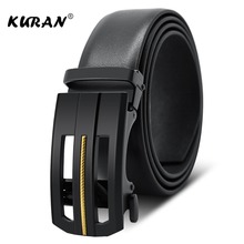 2018 men's belt fashion 100% Genuine Leather mens belts for men High quality metal automatic buckles Strap male for Jeans cowboy 2024 - buy cheap