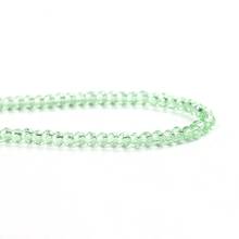 DoreenBeads Round Faceted Glass Beads Light Green DIY Findings About 3mm Dia 37cm long, 2 Strands (Approx 149 PCs/Strand) 2024 - buy cheap