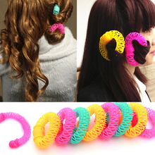 Fashion 14pcs Magic Hair Curler Spiral Wave Curls Roller Donuts Curl Hair Plastic Soft Curler Styling DIY Tool Hair Accessories 2024 - buy cheap