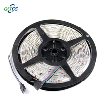 LED strip 5050 SMD DC 12V flexible light 60LED/m, 5m 300LED,White,White warm,Blue,Green,Red,Yellow 2024 - купить недорого