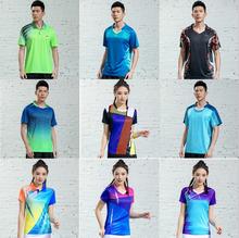 Novo 2019 dos homens badminton/tênis t-shirt, Quick dry esportes Aptidão treinamento camiseta, camisa esporte camisas De Tênis Masculino nome personalizado 2024 - compre barato